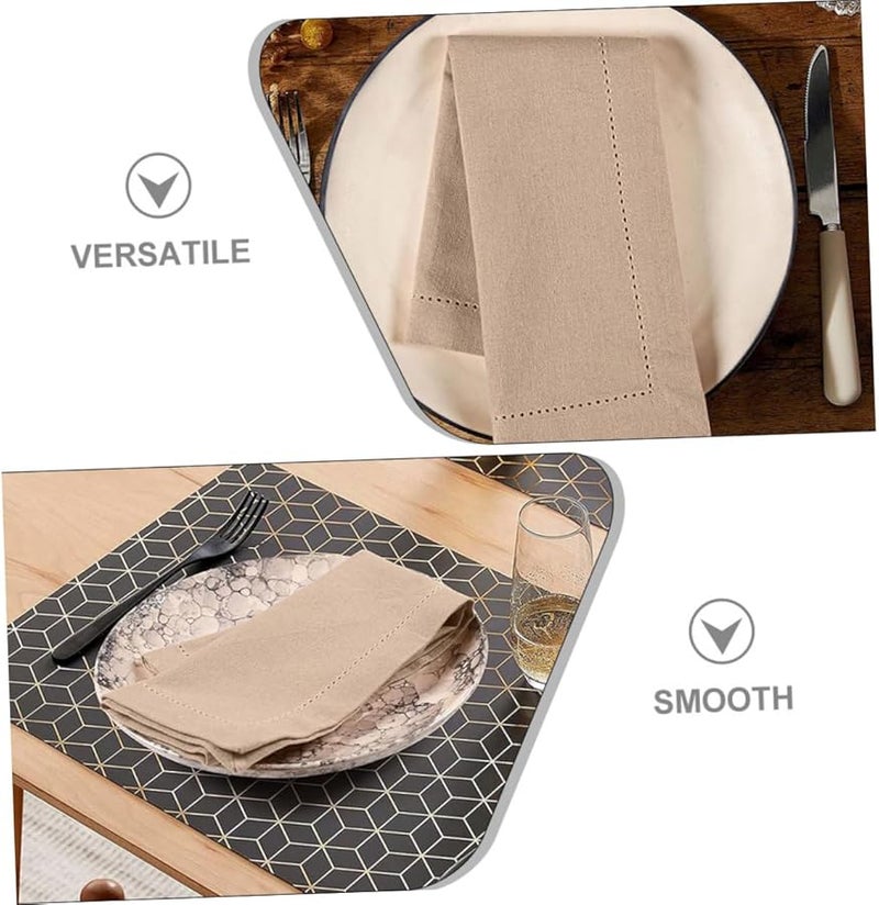 Soft Blend Reusable Cloth Napkins for Weddings Dining Parties and Events - Image 3